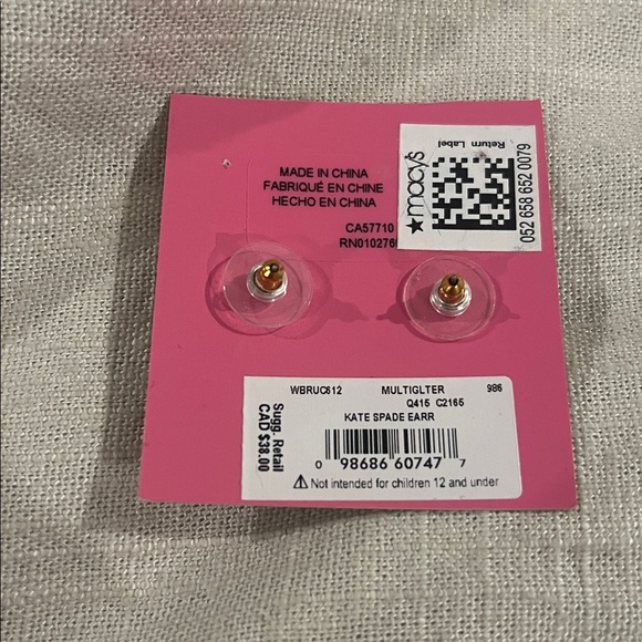 Kate Spade Stud Earrings - Picture 3 of 3